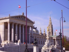  Ringstraße: parlement et hôtel de ville